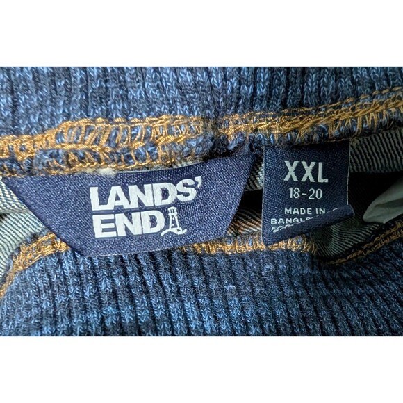 Lands End Iron Knee Stretch Pull On Denim Jeans Size 18-20  XXL (722,486) - Picture 3 of 4